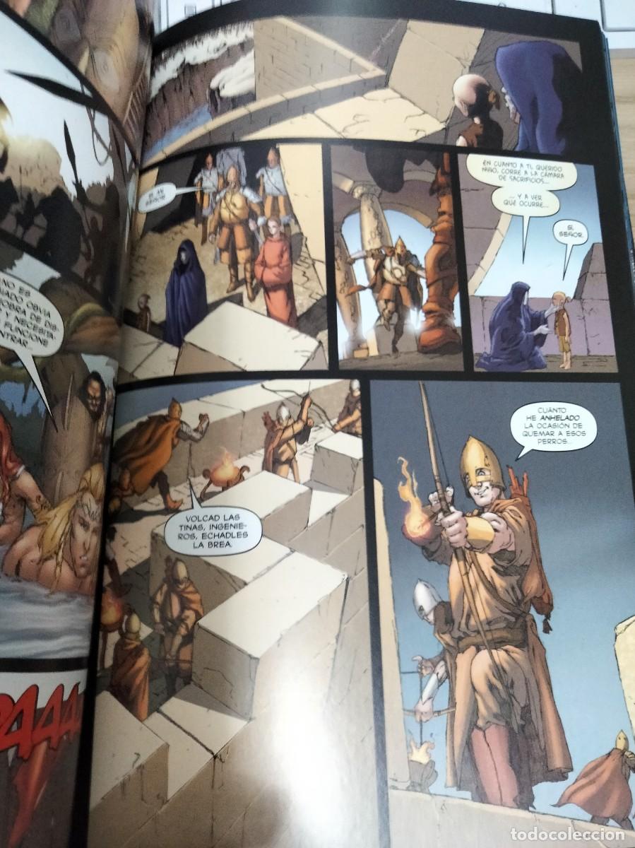 C&oacute;mics: Michael Avon Oeming. La diablesa de la espada: Red Sonja. La ca&iacute;da de Gathia. Conan. Robert Howard - Foto 3