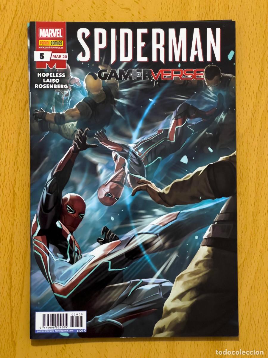 C&oacute;mics: PACK COMPLETO &ndash; Spiderman Gamerverse (9 grapas) - Foto 5