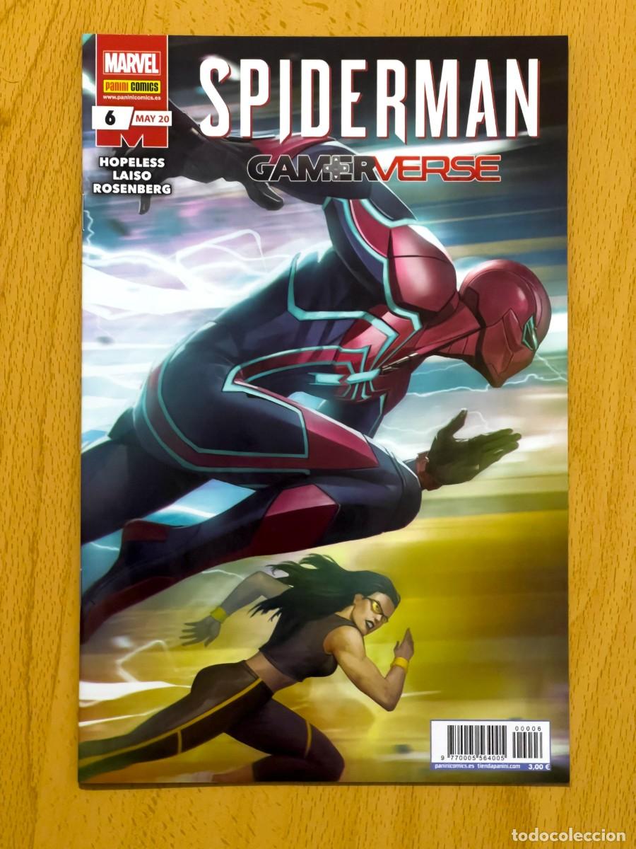 C&oacute;mics: PACK COMPLETO &ndash; Spiderman Gamerverse (9 grapas) - Foto 6