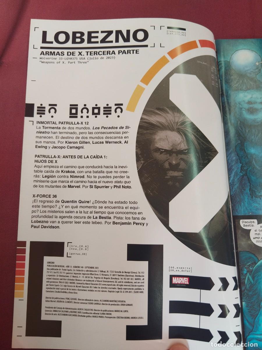 C&oacute;mics: Lobezno 34/140 panini - Foto 2