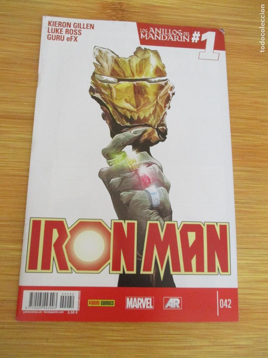 C&oacute;mics: MARVEL- IRON MAN -N&ordm;-42-LOS A&Ntilde;ILLO DEL MANDAR&Iacute;N-PANINI - Foto 1