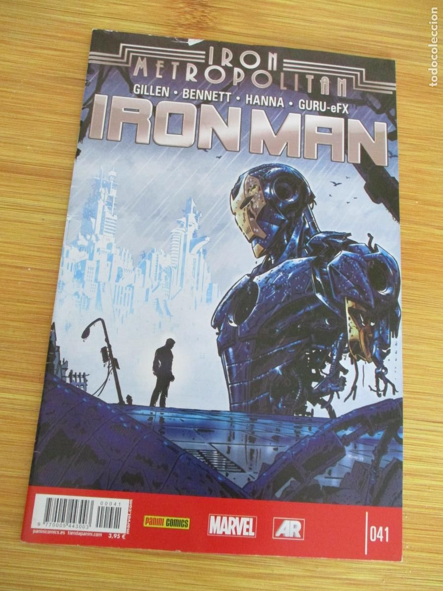 C&oacute;mics: MARVEL- IRON METROPOLITAN- IRON MAN -N&ordm;-41- -PANINI - Foto 1