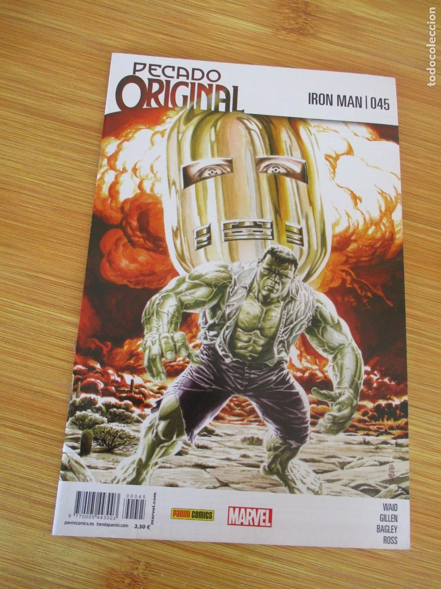 C&oacute;mics: MARVEL- PECADO ORIGINAL-IRON MAN-N&ordm;. 45- PANINI - Foto 1