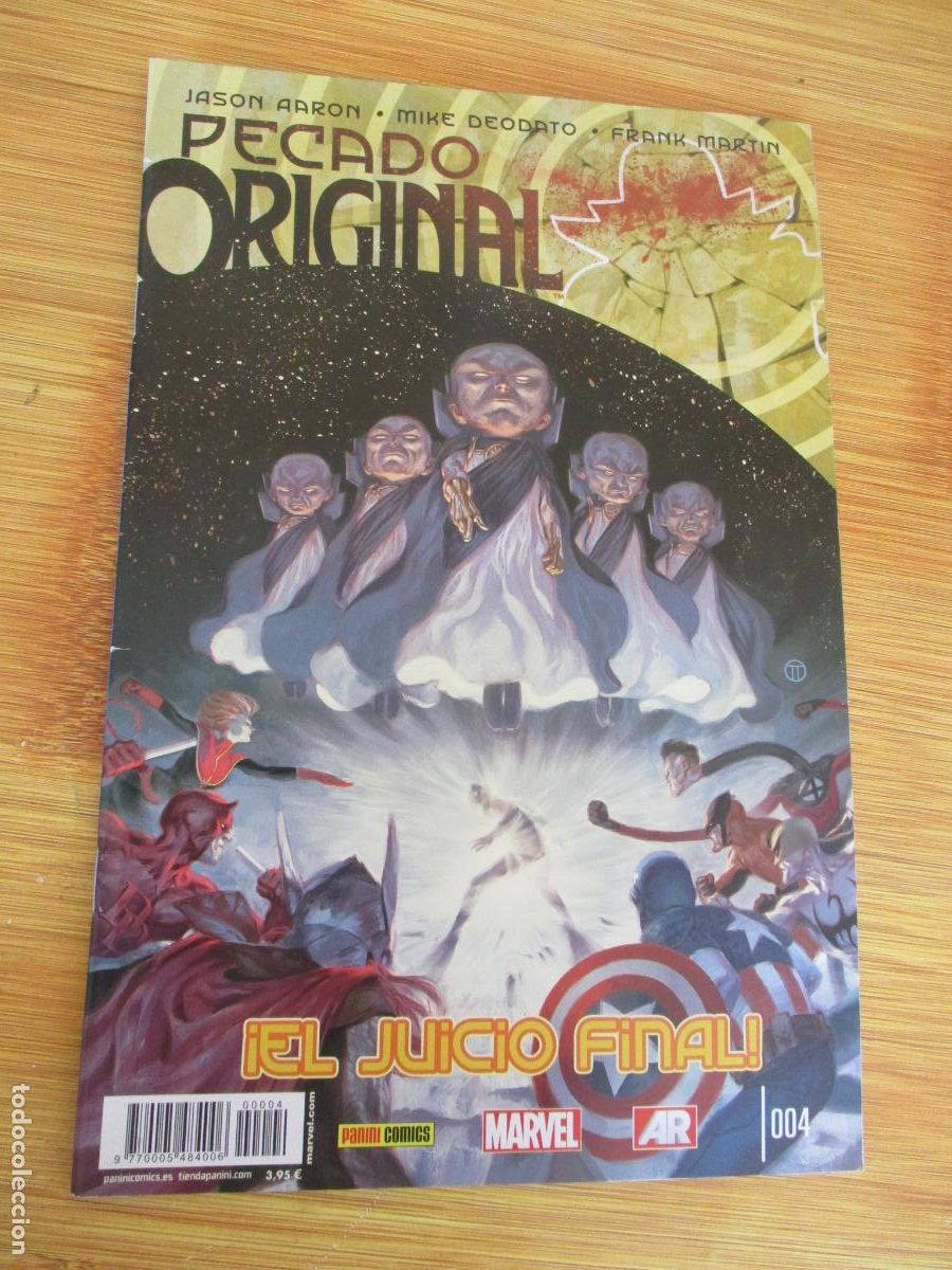 C&oacute;mics: MARVEL- PECADO ORIGINAL- EL JUICIO FINAL-N&ordm;. 4- PANINI - Foto 1