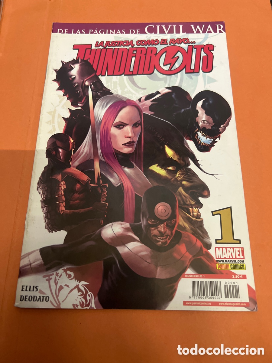 C&oacute;mics: T1/C2/19. C&Oacute;MIC- Thunderbolts. Vol. 2. 1 a 9. Grapa. Ellis - Foto 1