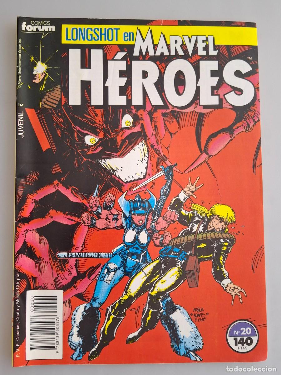 C&oacute;mics: MARVEL H&Eacute;ROES - N&ordm; 20 - LONGSHOT - Forum C&oacute;mics - Foto 1