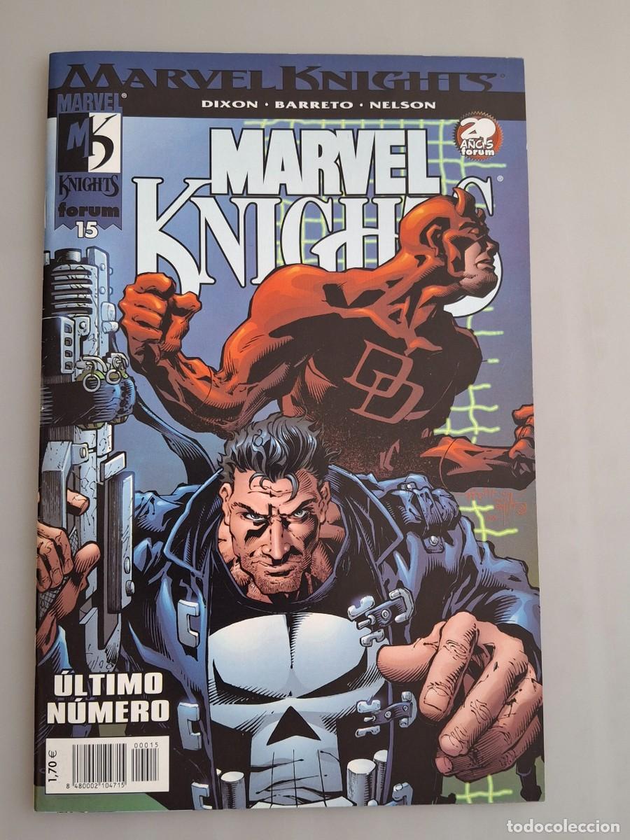 C&oacute;mics: MARVEL KNIGHTS - n&ordm; 15 - ULTIMO NUMERO - PUNISHER - DAREDEVIL - Foto 1