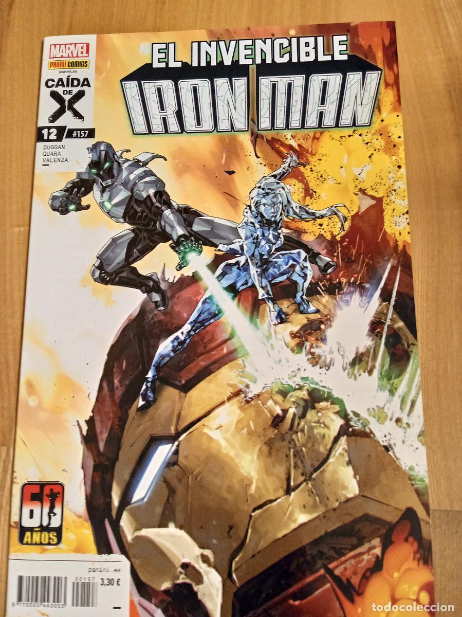 C&oacute;mics: Comic Marvel Panini EL invencible Iron Man caida de X 12 157 - Foto 1