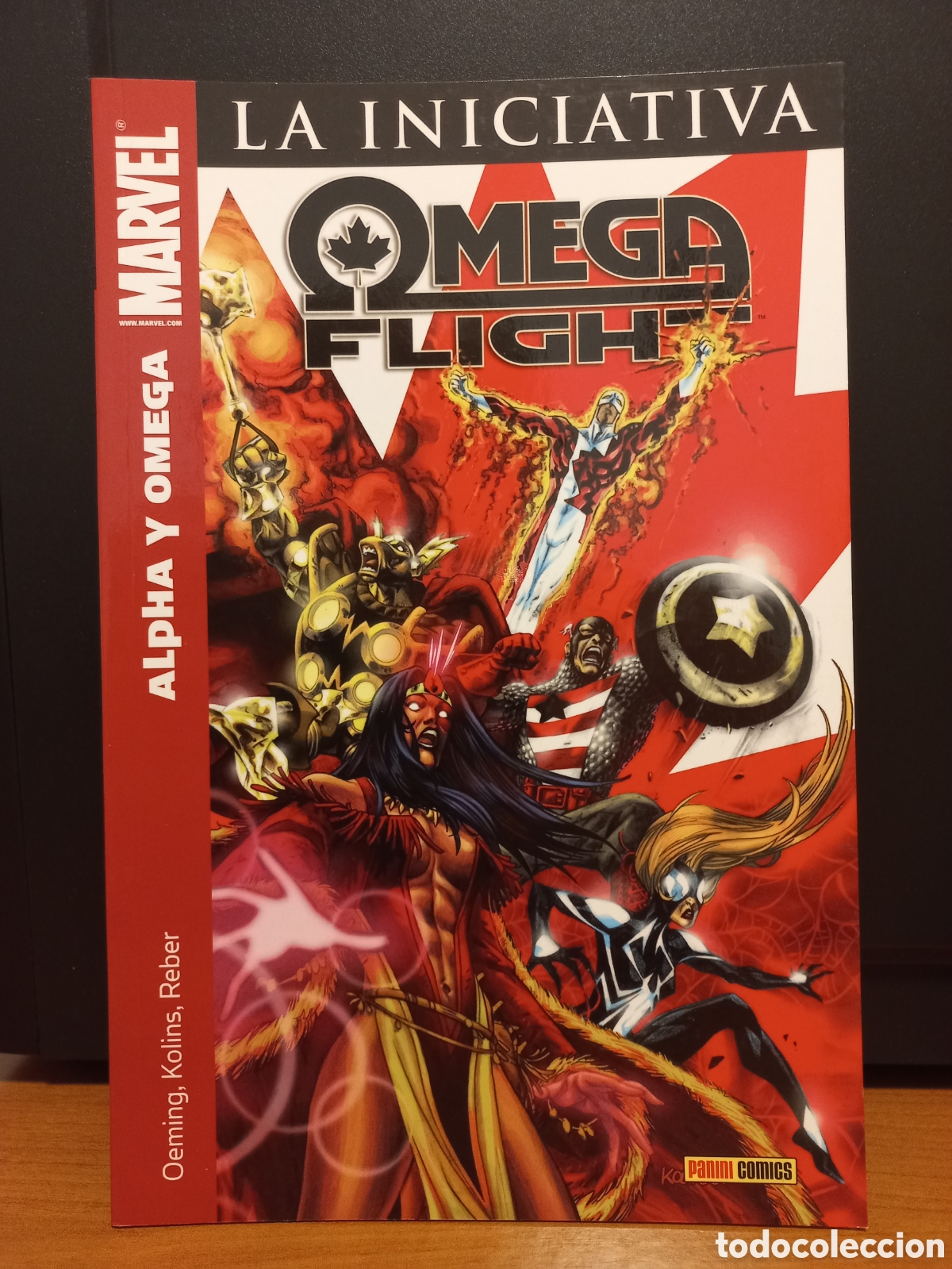 C&oacute;mics: Alpha y Omega Omega Flight -Oeming, Kolins y Reber - Foto 1
