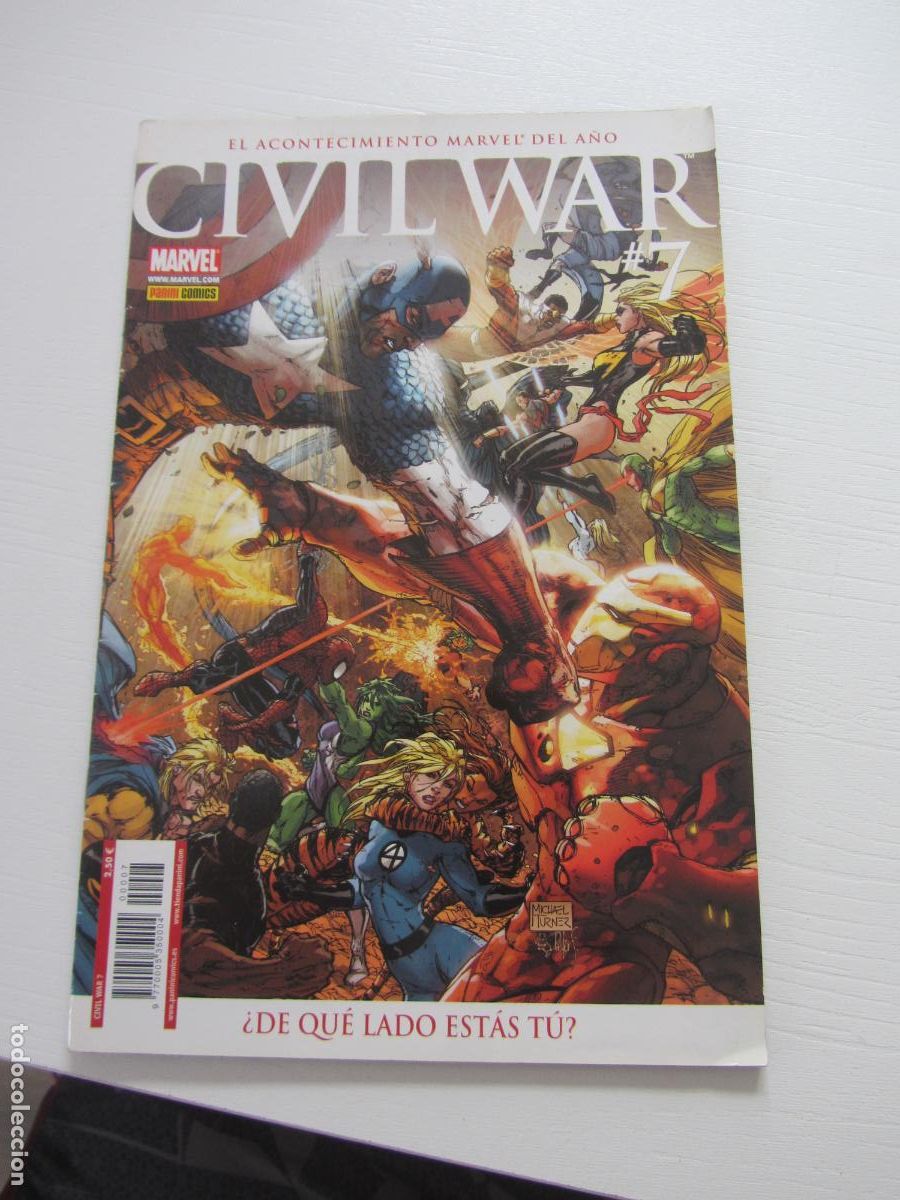 C&oacute;mics: CIVIL WAR N&ordm; 7 MARVEL COMICS. PANINI. arx308 - Foto 1