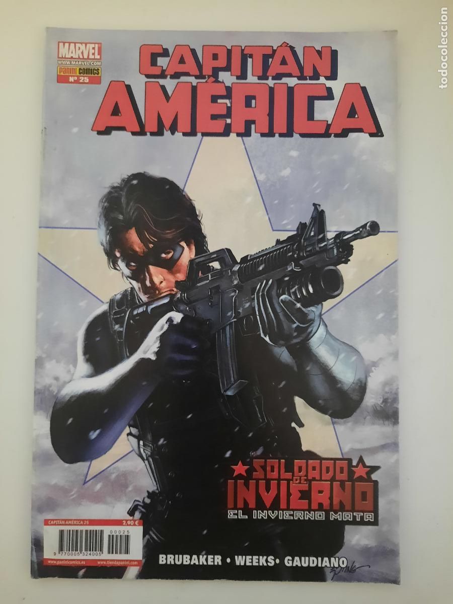 C&oacute;mics: CAPIT&Aacute;N AM&Eacute;RICA N&ordm; 25 - ED. PANINI - Foto 1