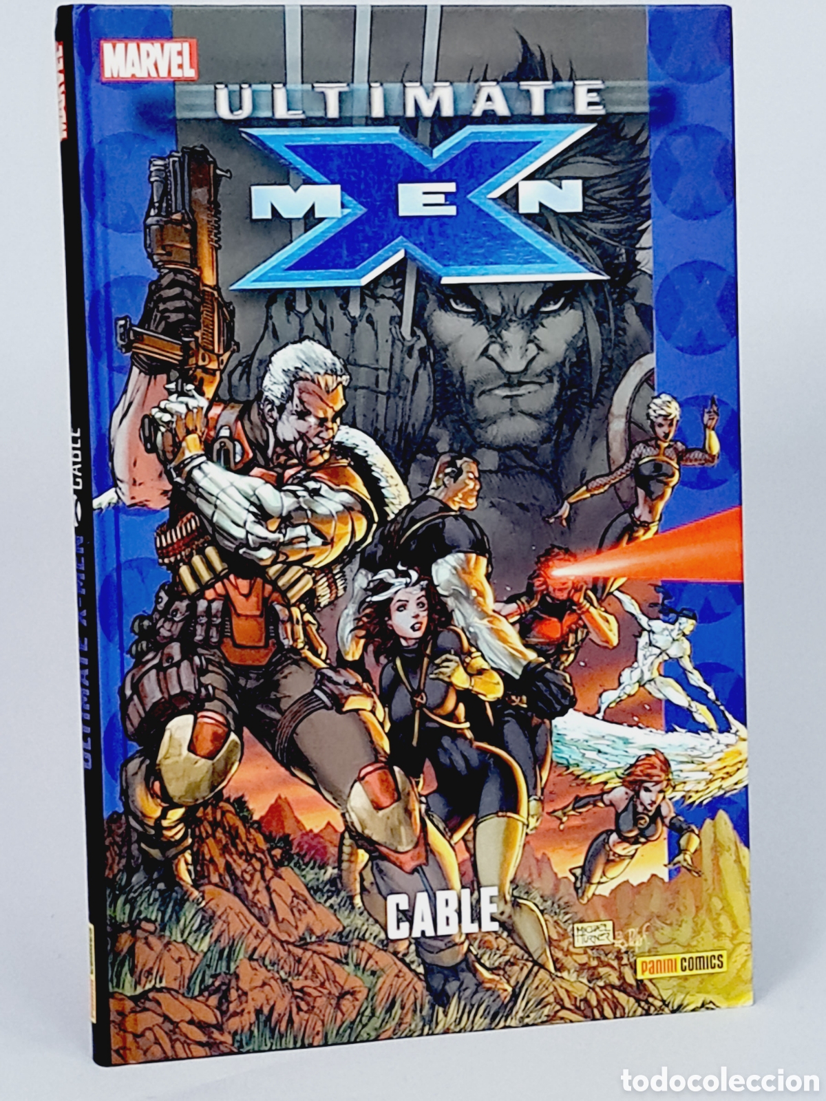 C&oacute;mics: C&Oacute;MIC COLECCIONABLE EXCELENTE ULTIMATE X MEN CABLE PANINI MARVEL TAPA DURA - Foto 1