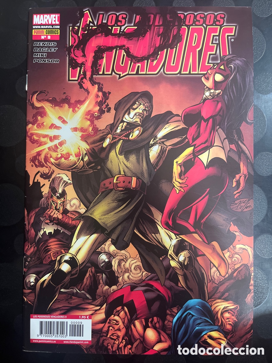 C&oacute;mics: LOS PODEROSOS VENGADORES N.9 MUERTE ( 2008/2011 ) - Foto 1