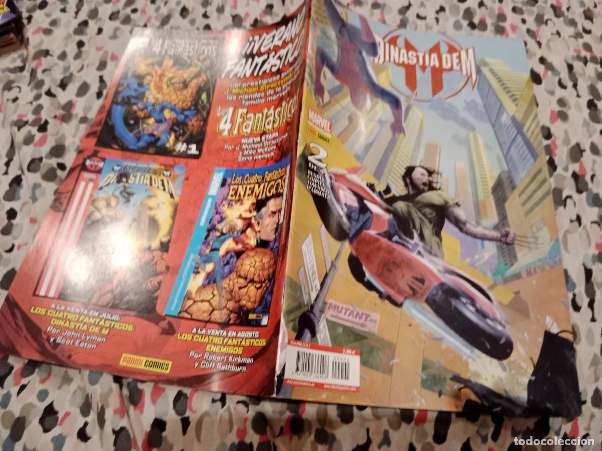 C&oacute;mics: DINASTIA DE M N&ordm; 1 AL 4 COMPLETA- PANINI MARVEL 2006 - Foto 2