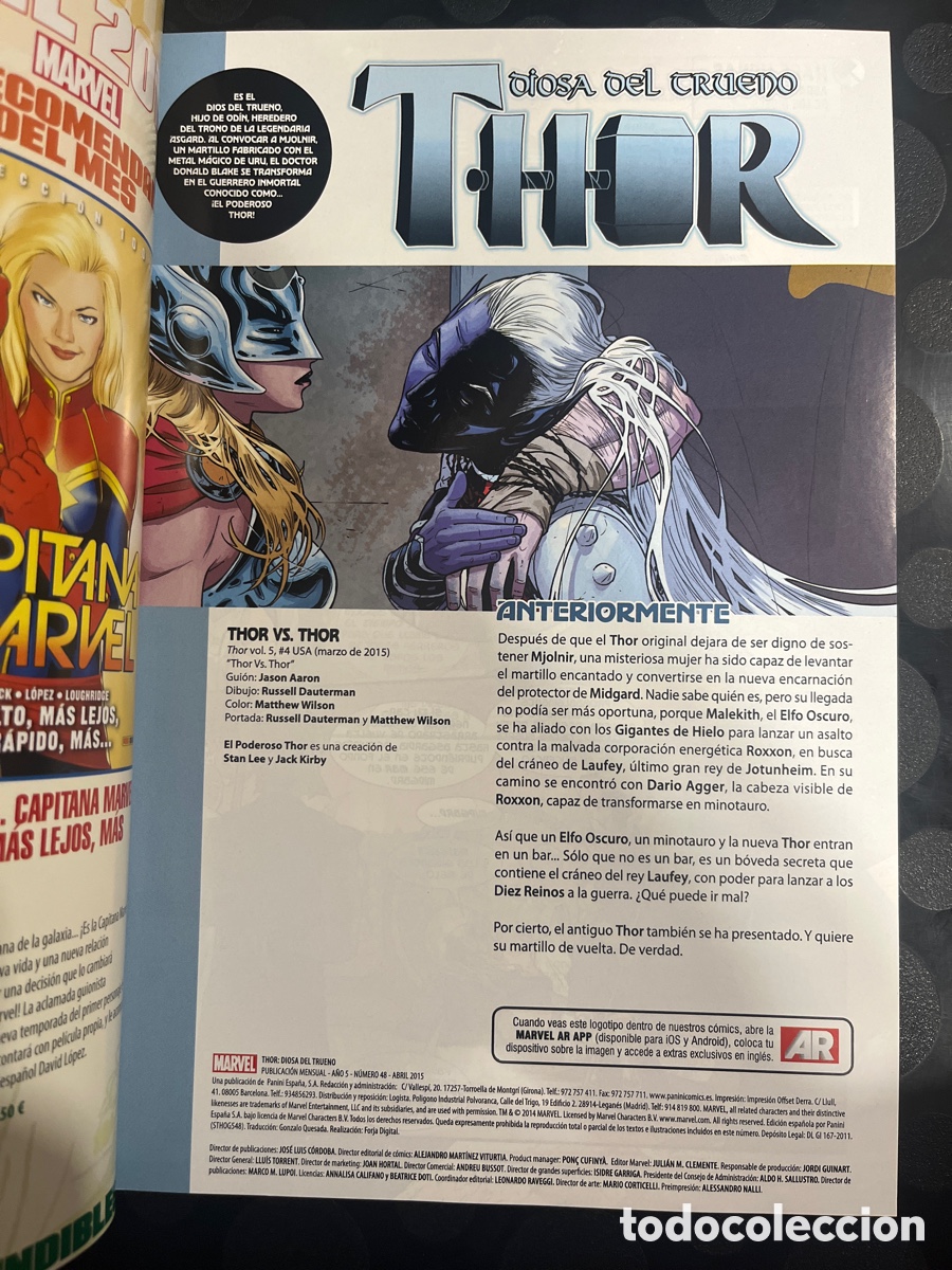 C&oacute;mics: THOR N.48 DIOSA DEL TRUENO ( 2011/&hellip; ) - Foto 3
