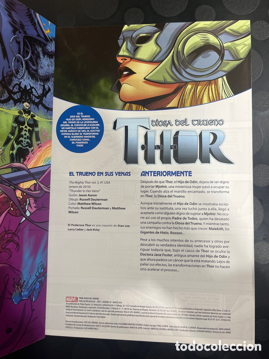 C&oacute;mics: THOR N.58 / 1 DIOSA DEL TRUENO ( 2011/&hellip; ) - Foto 3
