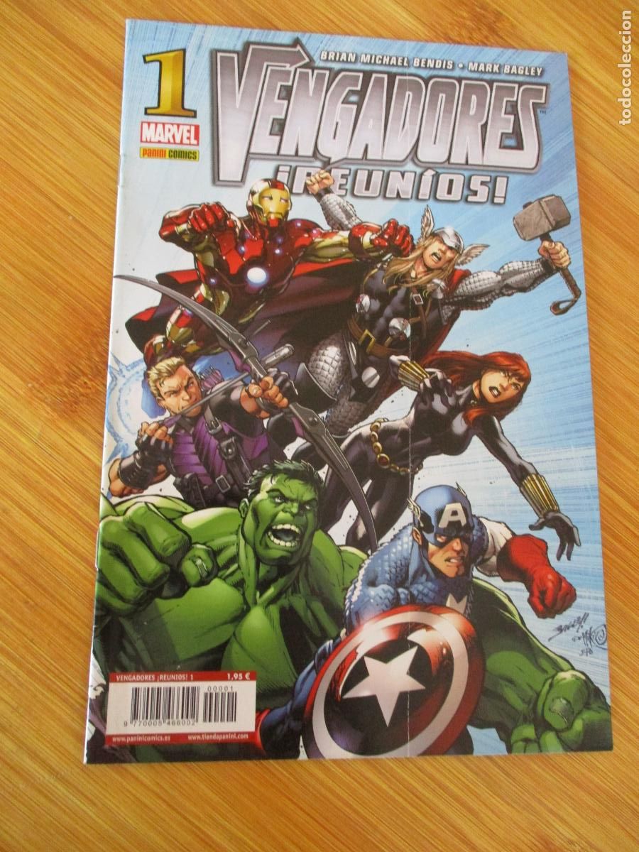 C&oacute;mics: MARVEL-VENGADORES ,&iexcl;REUNIDOS! N&ordm;.1-- PANINI - Foto 1