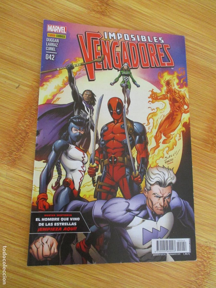 C&oacute;mics: MARVEL- IMPOSIBLES VENGADORE - N&ordm;.42--PANINI - Foto 1