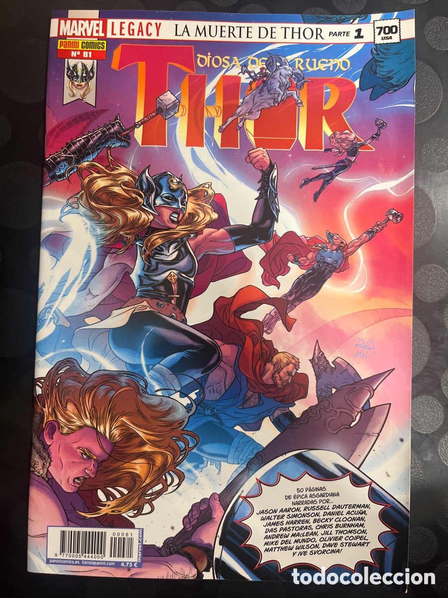 C&oacute;mics: THOR N.81 DIOSA DEL TRUENO : LA MUERTE DE THOR ( 2011/&hellip; ) - Foto 1