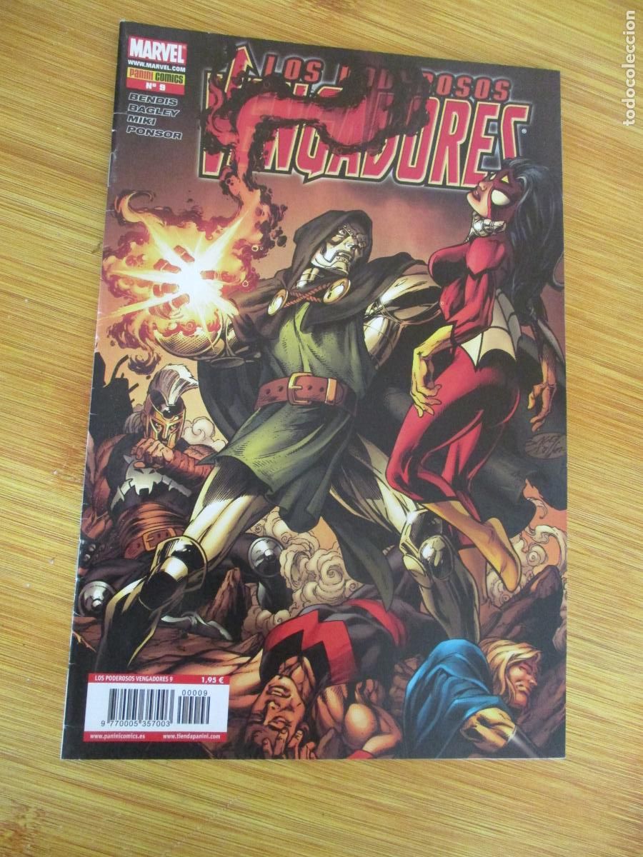 C&oacute;mics: MARVEL- LOS PODEROSOS VENGADORES , - N&ordm;9- -PANINI - Foto 1