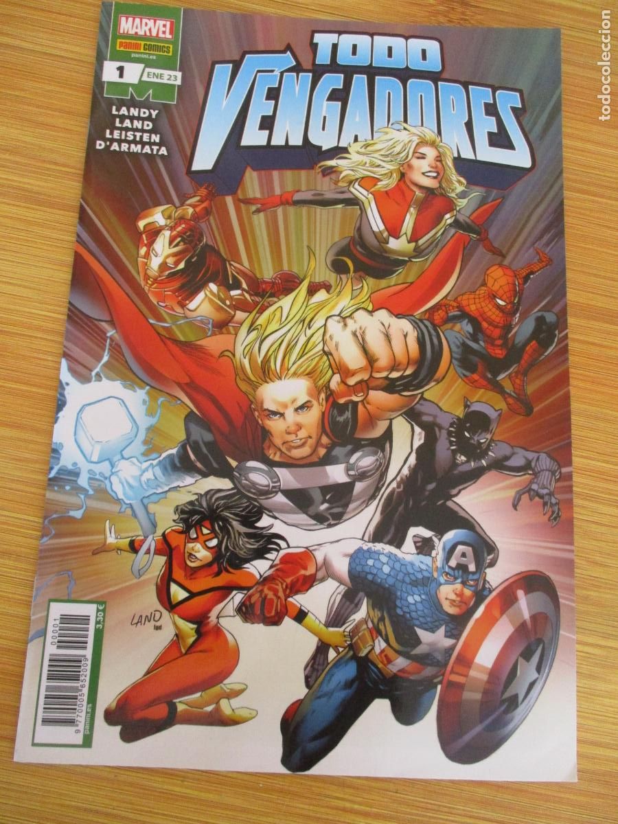 C&oacute;mics: MARVEL- TODO VENGADORES - N&ordm; 1--PANINI, - Foto 1
