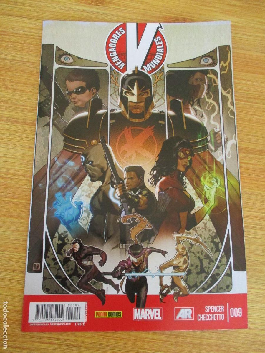 C&oacute;mics: MARVEL- VENGADORES MUNDIALES - N&ordm; 9--PANINI, - Foto 1