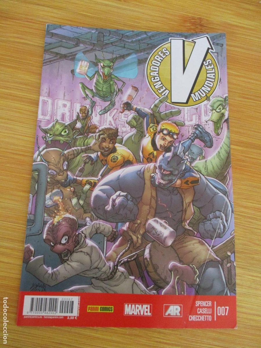 C&oacute;mics: MARVEL- VENGADORES MUNDIALES - N&ordm; 7--PANINI, - Foto 1