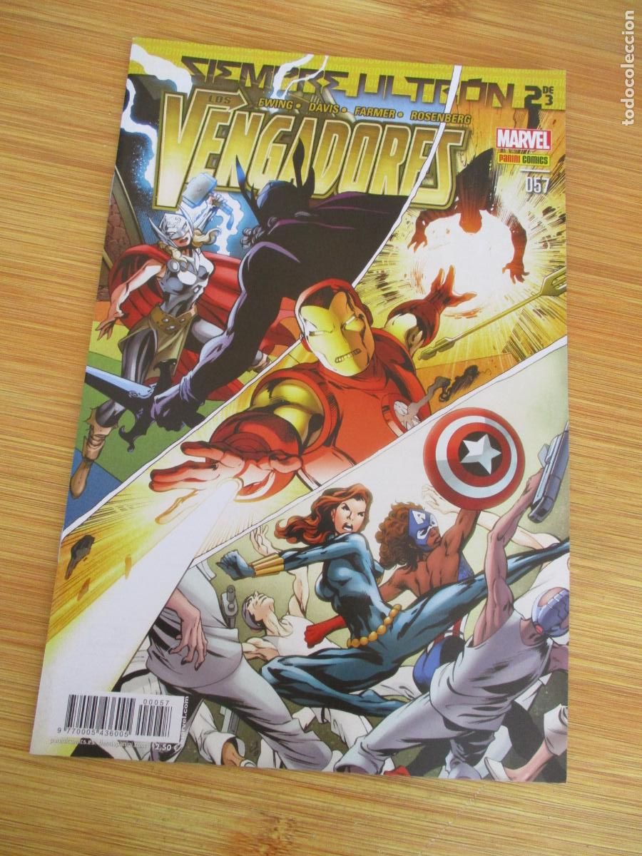 C&oacute;mics: MARVEL- LOS VENGADORES - N&ordm; 57- SIEMPRE ULTR&Oacute;N -PANINI, - Foto 1