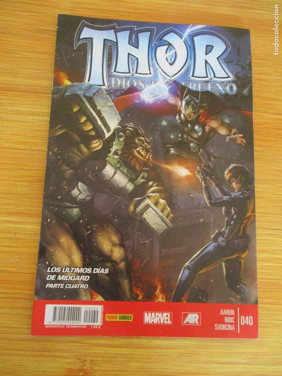 C&oacute;mics: MARVEL - THOR, DIOS DEL TRUENO- N&ordm;.40- -PANINI- - Foto 1