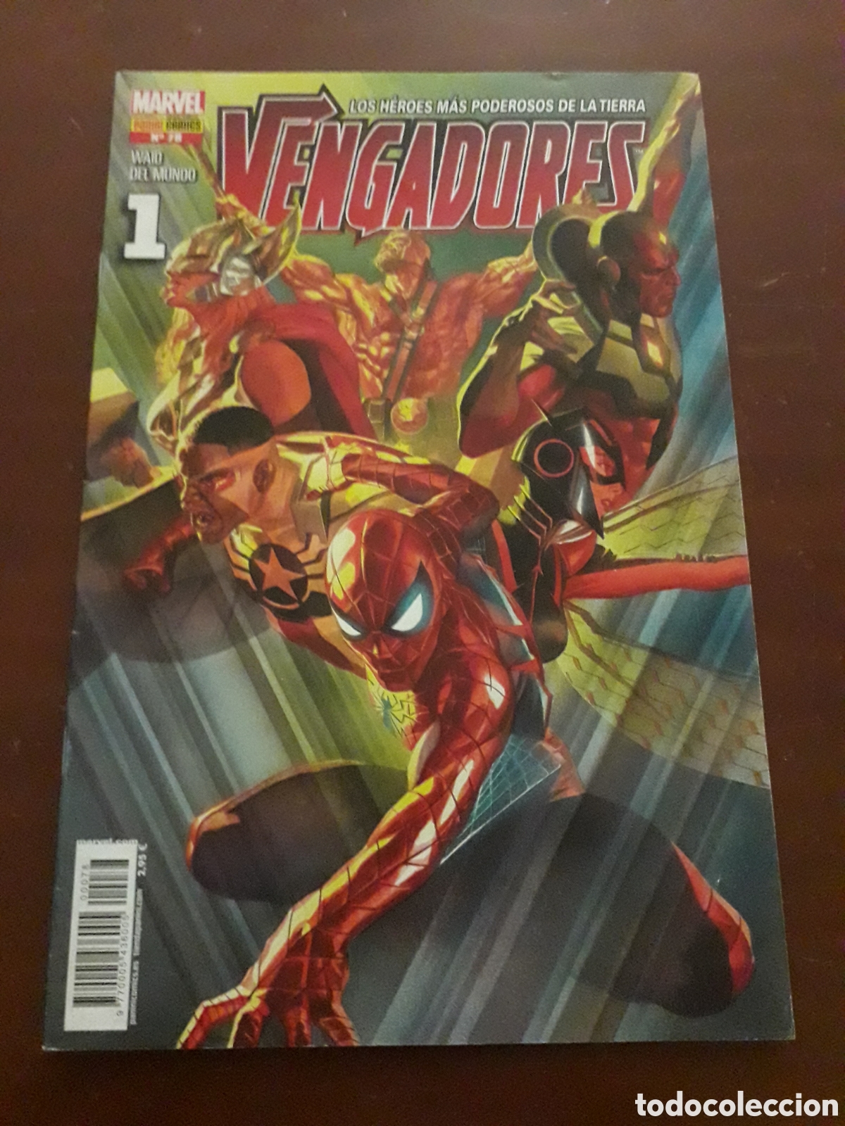 C&oacute;mics: VENGADORES N&Uacute;MERO 78 / 1. EXCELENTE ESTADO - Foto 1