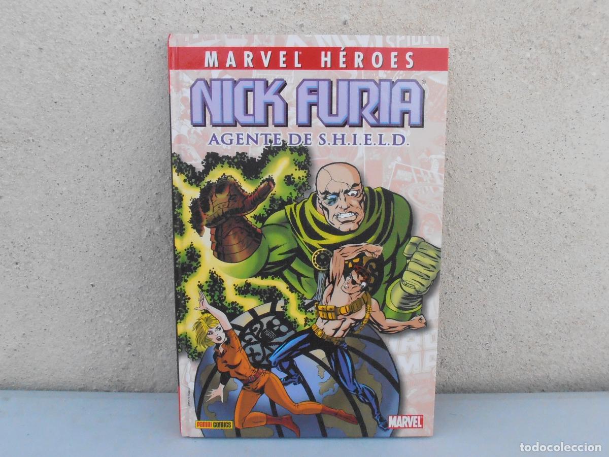 C&oacute;mics: COMIC, MARVEL HEROES, NICK FURIA, AGENTE DE SHIELD, PANINI, MARVEL - Foto 1