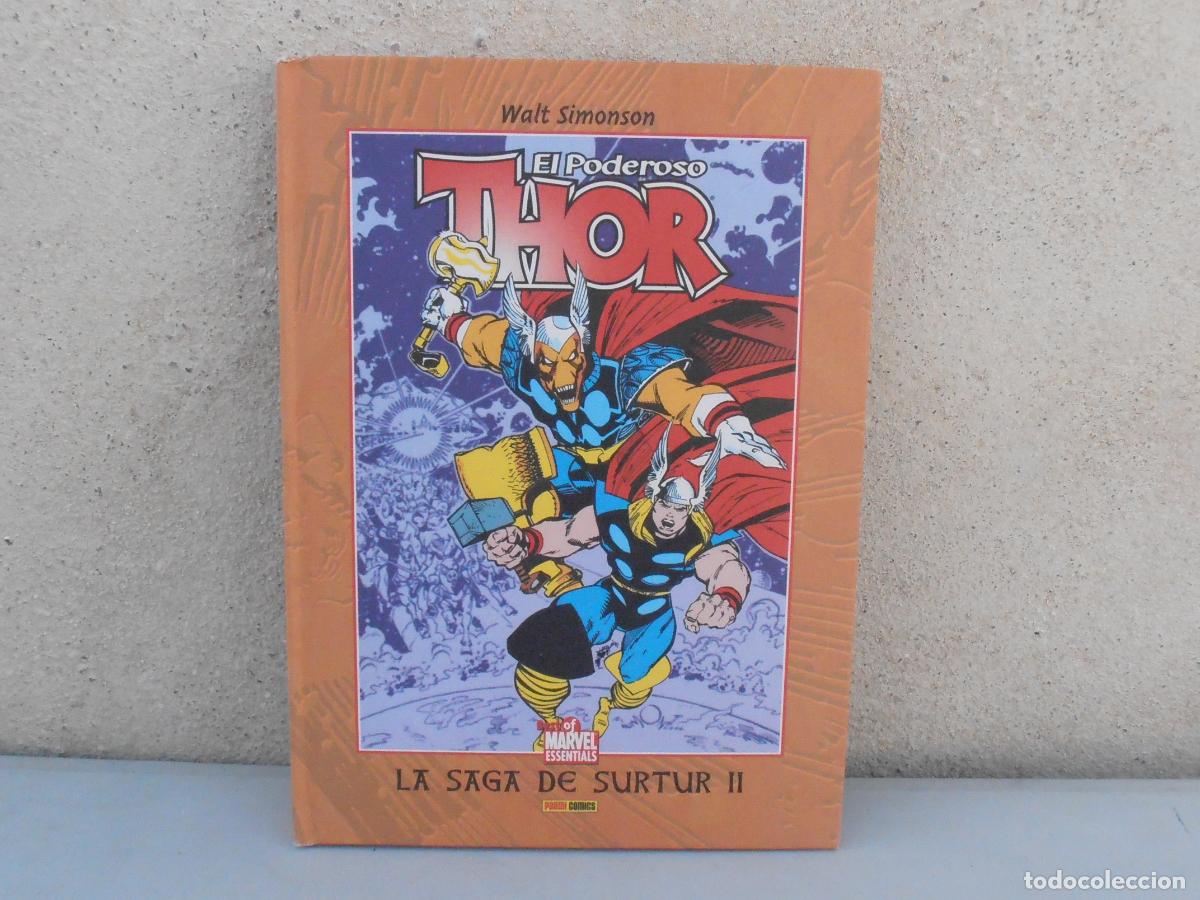 C&oacute;mics: COMIC, MARVEL ESSENTIALS, EL PODEROSO THOR, LA SAGA DE SURTUR II, PANINI, MARVEL - Foto 1