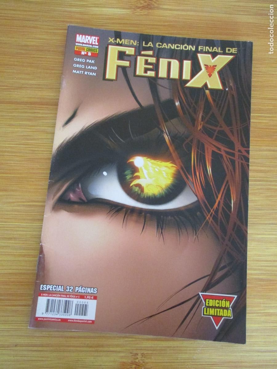 C&oacute;mics: MARVEL, COMICS-X- MEN: LA CANCI&Oacute;N FINAL DE F&Eacute;NIX N&ordm;. 5 - -PANINI - Foto 1