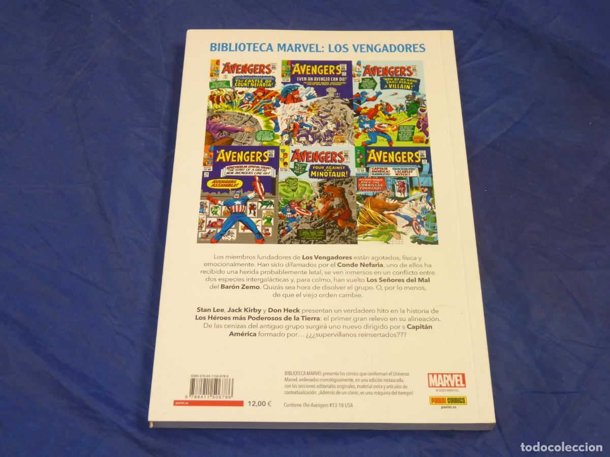 C&oacute;mics: Marvel Biblioteca Marvel Los Vengadores #3 Panini OREFSLL - Foto 2