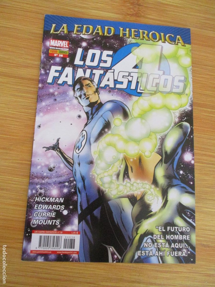 C&oacute;mics: MARVEL- LOS 4 FANT&Aacute;STICOS N&ordm;. 38 - LA EDAD HER&Oacute;ICA -PANINI, - Foto 1