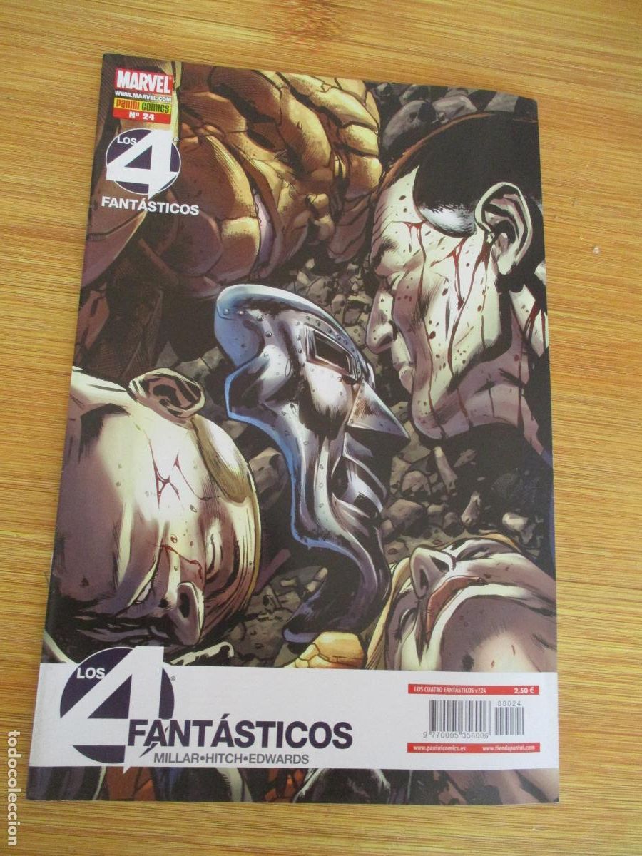 C&oacute;mics: MARVEL- LOS 4 FANT&Aacute;STICOS N&ordm;.24 - -PANINI, - Foto 1