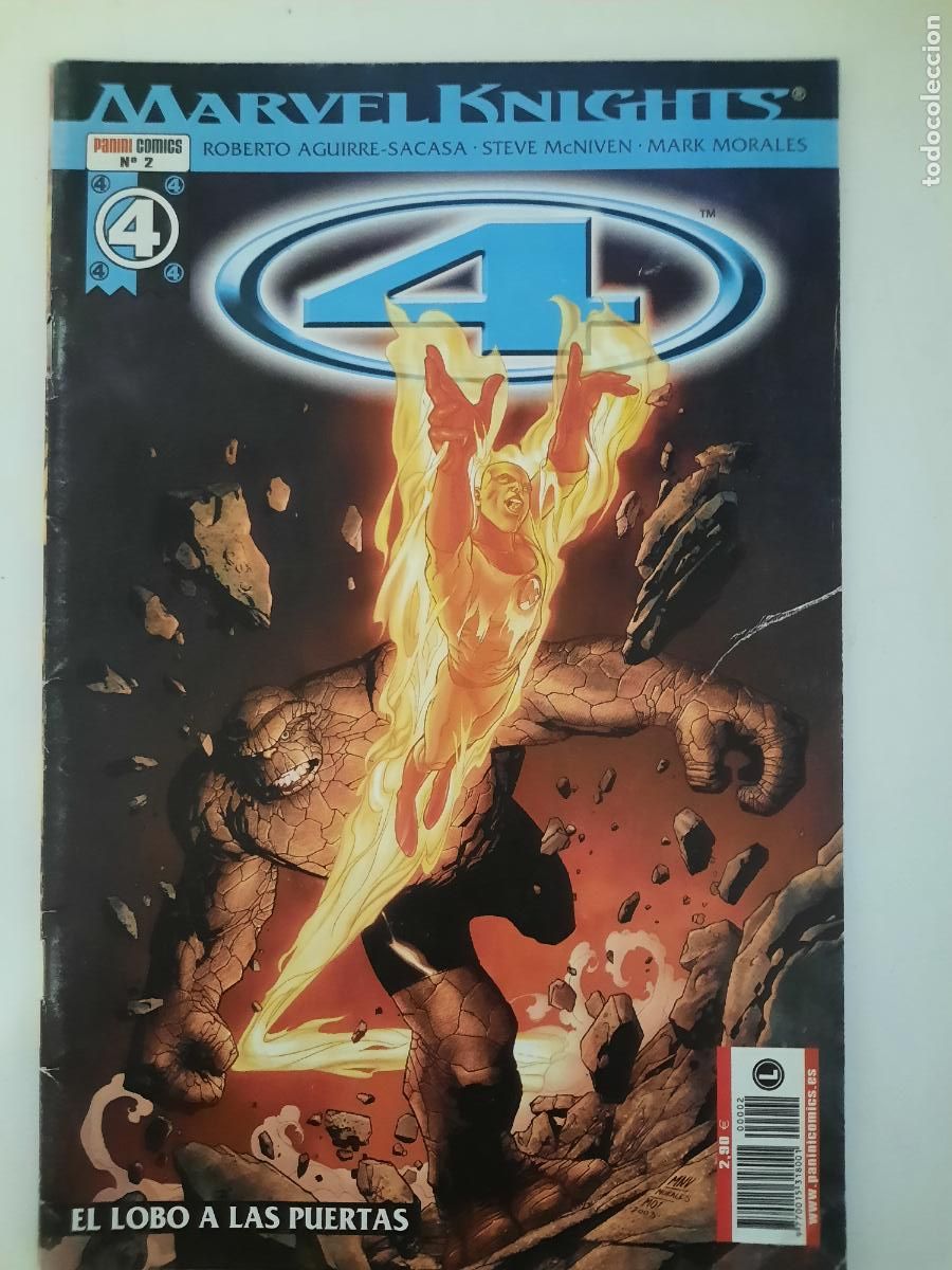 C&oacute;mics: MARVEL KNIGHTS: LOS 4 FANT&Aacute;STICOS N&ordm; 2 - ED. PANINI - Foto 1