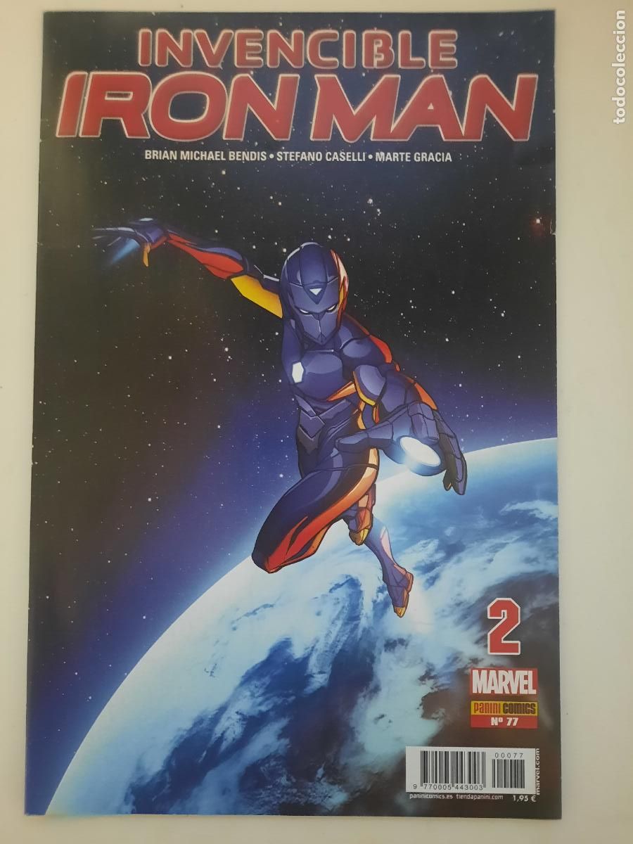 C&oacute;mics: INVENCIBLE IRON MAN N&ordm; 77 - ED. PANINI - Foto 1
