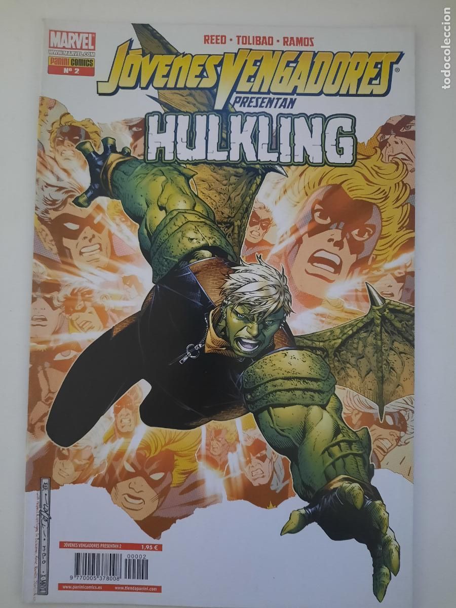C&oacute;mics: J&Oacute;VENES VENGADORES N&ordm; 2 - ED. PANINI - Foto 1