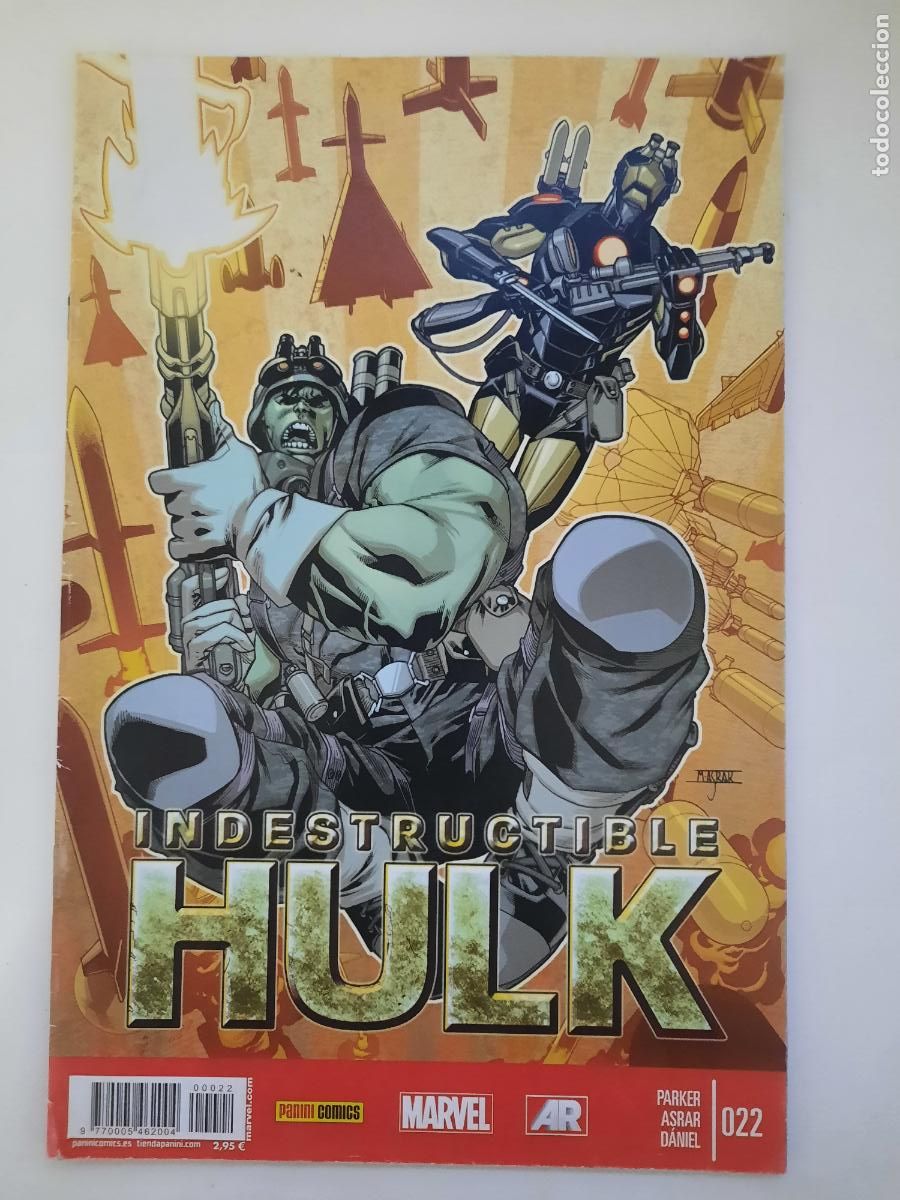 C&oacute;mics: INDESTRUCTIBLE HULK N&ordm; 22 ED. PANINI - Foto 1