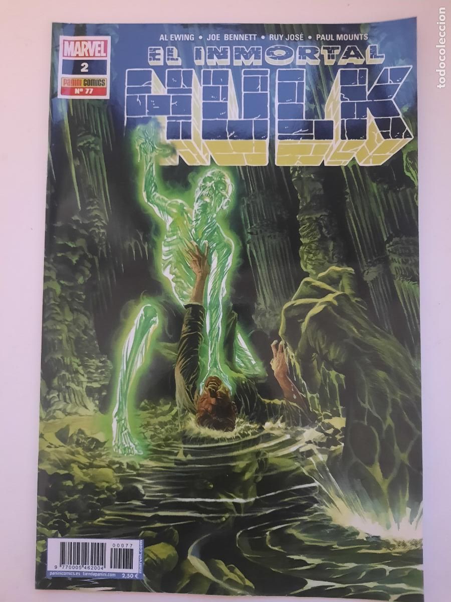 C&oacute;mics: EL INMORTAL HULK N&ordm; 77 ED. PANINI - Foto 1