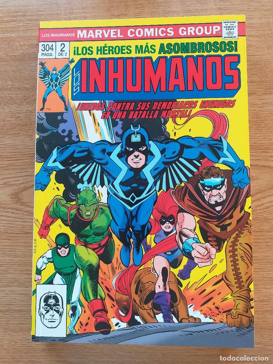 C&oacute;mics: MARVEL LIMITED EDITION TPB - LOS INHUMANOS - N&ordm; 2 1975-77 - PANINI - Foto 1