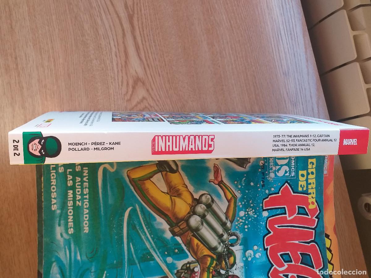 C&oacute;mics: MARVEL LIMITED EDITION TPB - LOS INHUMANOS - N&ordm; 2 1975-77 - PANINI - Foto 3