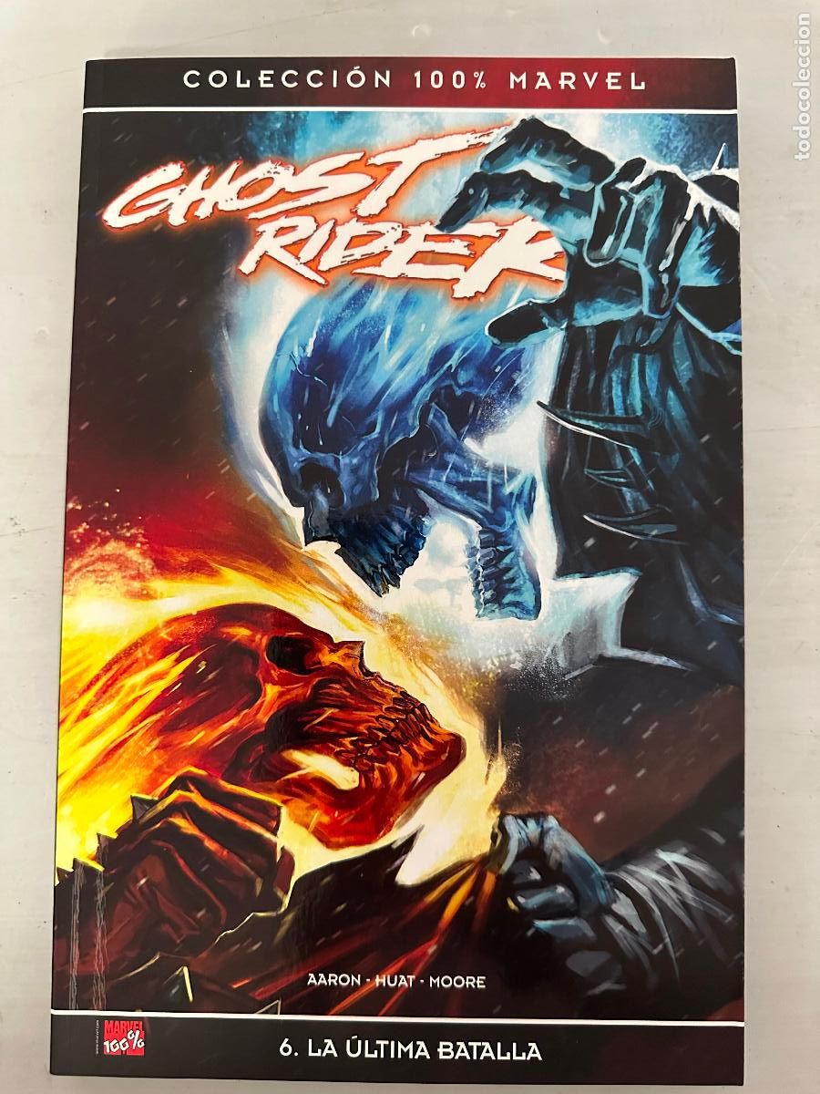 C&oacute;mics: COLECCION 100% MARVEL - GHOST RIDER - LA ULTIMA BATALLA - PANINI - Foto 1
