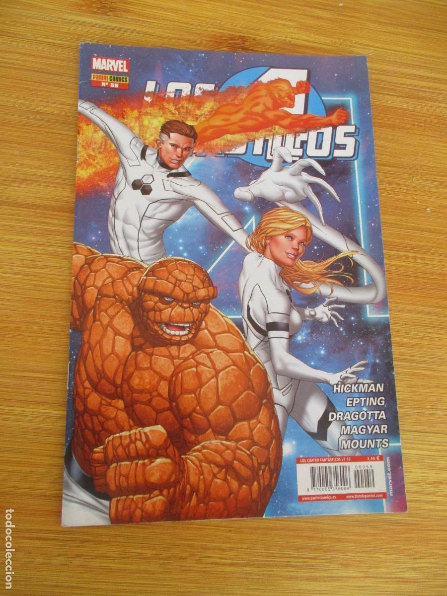 C&oacute;mics: MARVEL, LOS 4 FANT&Aacute;STICOS-N&ordm;. 59- -PANINI - Foto 1