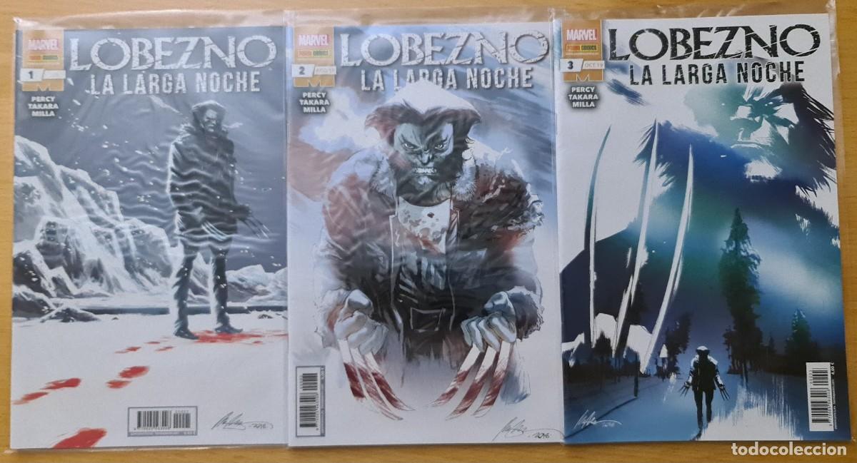 C&oacute;mics: LOBEZNO, LA LARGA NOCHE 1 A 3 (COMPLETA). PANINI - Foto 1