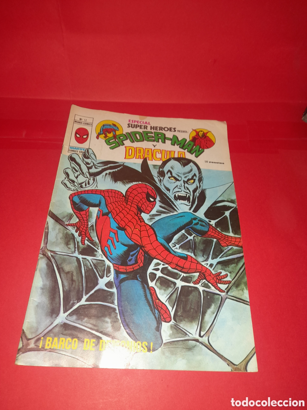 C&oacute;mics: C&oacute;mic Spider-man n&uacute;mero 12 Marvel C&ograve;mics a&ntilde;o 1973 - Foto 1
