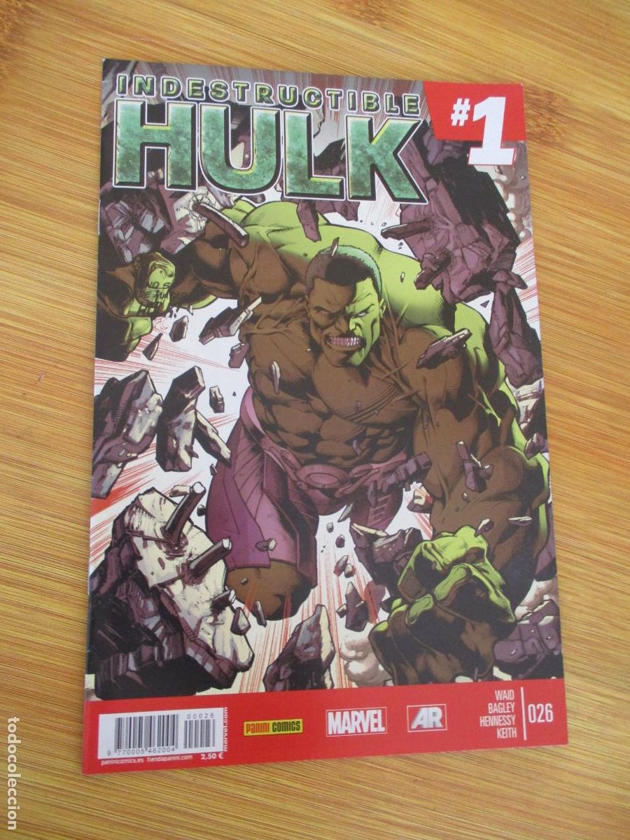 C&oacute;mics: MARVEL, INDESTRUCTIBLE HULK-N&ordm;. 26- -PANINI - Foto 1