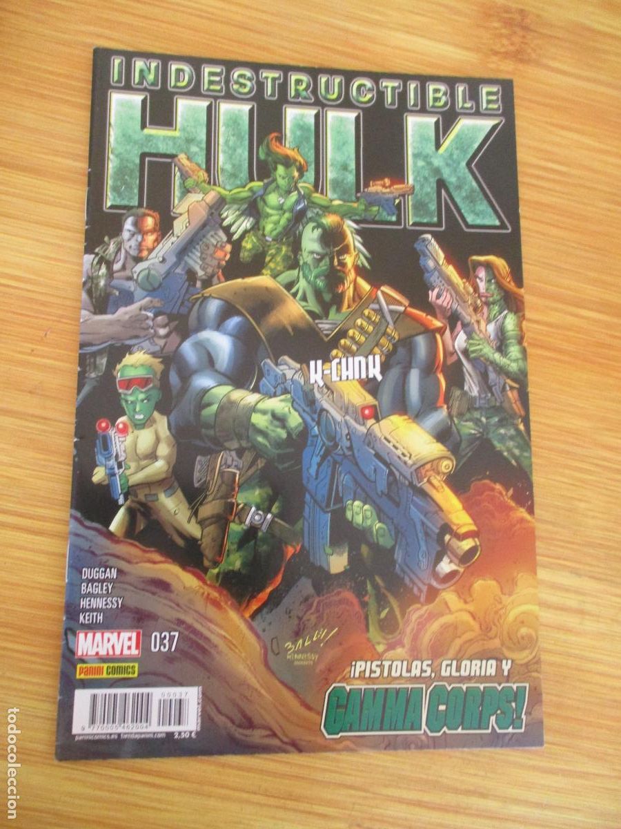 C&oacute;mics: MARVEL, INDESTRUCTIBLE HULK-N&ordm;. 37- -PANINI - Foto 1