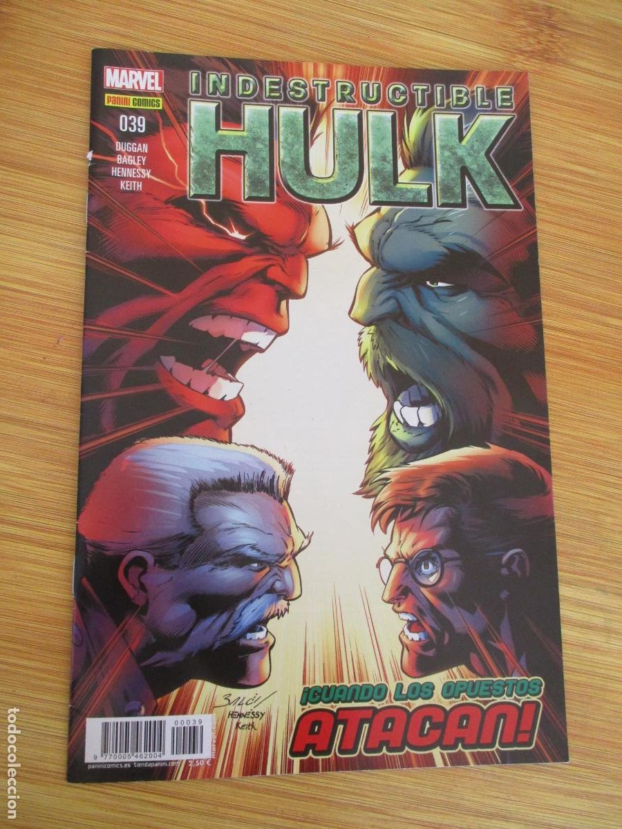 C&oacute;mics: MARVEL, INDESTRUCTIBLE HULK-N&ordm;. 39- -PANINI - Foto 1